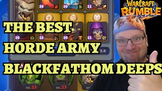 Blackfathom Deeps BFD Dungeon Guide  Horde Week  Cairne Grommash Sneed  Warcraft Rumble [upl. by Acirej]