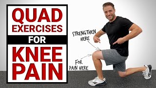 7 Best Quad Strengthening Exercises For Knee Pain [upl. by Robbert]