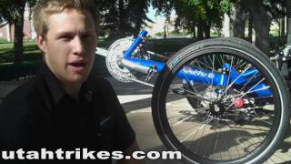 HP Velotechnik Gekko FX Recumbent Trike Presented by Utah Trikes [upl. by Garey126]