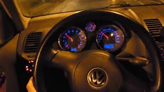 POV Drive Polo 6N2 GTI  Rainy night [upl. by Agnimod]