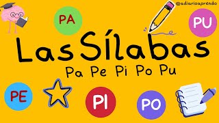 Silabas PA PE PI PO PU aprende a leer las silabas con imágenes [upl. by Yelssew]