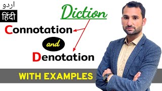 Diction  Connotation and denotation  Denotation and connotation  connotative and demonstrative [upl. by Putnam]