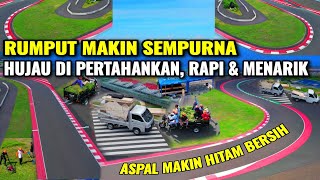 sirkuit mandalika terbaru makin indah 😍💓 amp progres terus sibuk berbenah demi lebih 😱😍 [upl. by Ilarin]