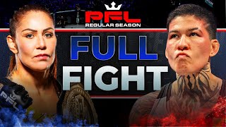 Featherweight Champion Showdown  Cris Cyborg v Larissa Pacheco  Full Fight  Battle Of The Giants [upl. by Coh]