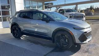 Grey 2025 Chevrolet Equinox EV RS Review Calgary AB  Wolfe Calgary  Stock Number N7127479 [upl. by Giliane43]