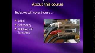 Introduction to Higher Mathematics  Lecture 1 Problem Solving 101 [upl. by Sadowski]