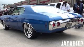 71 chevelle sittin on a staggered set 20inch Budnik [upl. by Sibylla244]