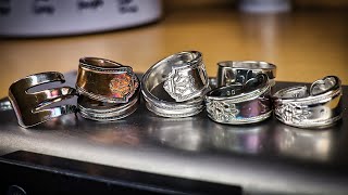 Everything You Need to Know to Make Spoon Rings Like A Pro [upl. by Iams]