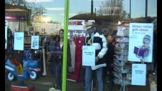 PwC StoreWars Living Mannequins at Barnardos Brixton [upl. by Alyhc]