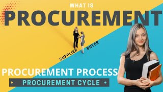 What is Procurement   Procurement Process  The Procurement Cycle [upl. by Haissi384]