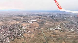 Easyjet landing in Milan Malpensa [upl. by Hctud980]