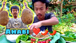 Ahabikupsumukbang🌶️🌶️🥵Theibong 100kg taba 😂😂 [upl. by Arahs]