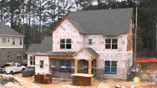 Construction TimeLapse Single Family Home Built in 5 Months [upl. by Yma866]