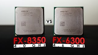 FX8350 vs FX6300 in 2020  How Much Performance Do You Get With 2 Extra Cores [upl. by Aduhey]