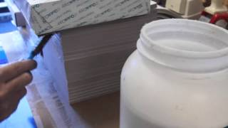 Applying Glue to Custom Printed Carbonless Form Booklets [upl. by Aletha]