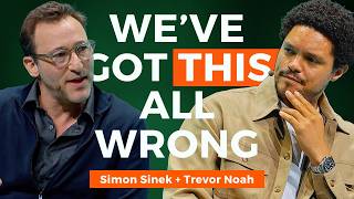 Simon Sinek amp Trevor Noah on Friendship Loneliness Vulnerability and More  Full Conversation [upl. by Catima]