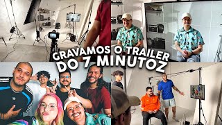 Como foi gravar com o 7minutoz [upl. by Aihsela]