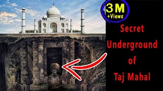 Secret UNDERGROUND Zone of Taj Mahal  Whats inside [upl. by Lemmor]