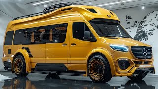 Travel in Style Inside the 2025 Mercedes Motorhome [upl. by Esidnak]