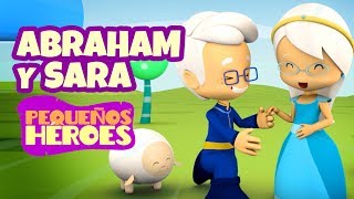 HISTORIAS DE LA BIBLIA PARA NIÑOS 📖🤰🏻 ABRAHAM Y SARA  PEQUEÑOS HEROES [upl. by Koehler17]