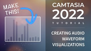 Building Audio Waveform Visualizations with Camtasia 2022 Audiate and After Effects 🎧 [upl. by Forrester74]