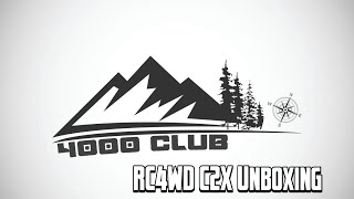 4000 Club 2  RC4WD C2X Unboxing [upl. by Borroff709]