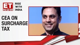 CEA KV Subramanian speaks on the FBI surcharge tax  Exclusive [upl. by Onairam]