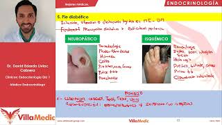 Pie diabético  Endocrinología  Villamedic Clínicas 2021 [upl. by Alderson977]