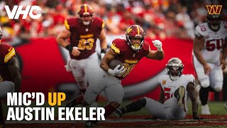 Austin Ekeler Micd Up for the Season Opener  Washington Commanders [upl. by Ahsael839]