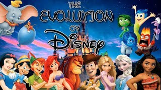 The Evolution Of Disney 19372018 [upl. by Nylyaj]