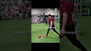 robot goalkeeper vs Messi🥶 edit edit football trending viral [upl. by Egide]