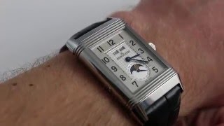 Jaeger LeCoultre Grande Reverso Calendar Luxury Watch Review [upl. by Godfry]