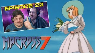 SFR Macross 7 Episode 22 quotMen of Burning Passionquot REACTION [upl. by Redle556]