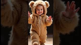 Cutest Baby Fashion Show kidsfashion runwayshow ai youtubeshorts [upl. by Atazroglam]