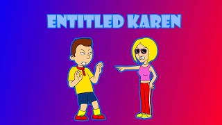 Caillou Meets KarenKaren Arrested [upl. by Milissent]