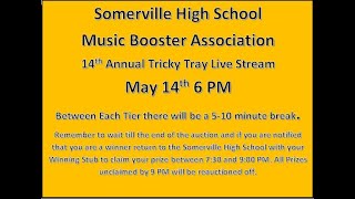 14th Annual SHS Music Boosters Tricky Tray [upl. by Sokim]