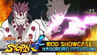 Hagoromo Otsutsuki Gameplay  Naruto Shippuden Ultimate Ninja Storm 4  MOD Showcase PC [upl. by Evonne508]