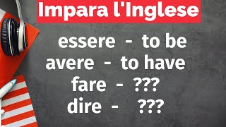 Impara linglese con i 100 verbi più importanti Parole e Frasi essenziali per principianti [upl. by Kacie]