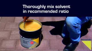 How to seal and protect paving with wet look sealers [upl. by Aneeuq]