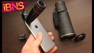 Smartphone Telescope and Periscope Optics Review Unboxing and GIVEAWAY [upl. by Gareth]