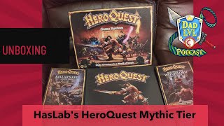 HasLabs HeroQuest Mythic Tier Unboxing Reupload [upl. by Enautna]