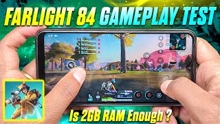 Farlight 84 Gameplay Lag Test In 2GB Ram [upl. by Norrehc]