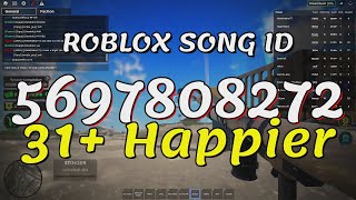 31 Happier Roblox Song IDsCodes [upl. by Philan]