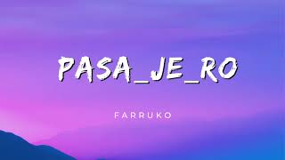 Farruko  Pasajero Lyrics English Translation [upl. by Petronia]