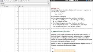 gjennomsnittlig vekst i Geogebra [upl. by Donica310]