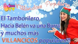 El Tamborilero Ande ande ande la Marimorena Una pandereta suena y más VILLLANCICOS [upl. by Celia]