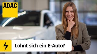 Kosten EAuto Lohnt es sich finanziell  Unter Strom  Einfach Elektromobilität  2  ADAC [upl. by Nazler]