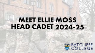 Master Cadet Ellie Moss  CCF Interview 202425  Ratcliffe College [upl. by Joris]