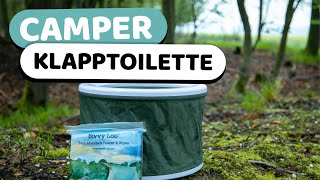 Bivvy Loo  Camping Toilette klappbar [upl. by Eceinhoj]