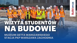 Studenci Budownictwa odwiedzili nasze budowy [upl. by Aisatsanna]